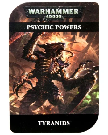 Аксессуар Games Workshop(Psychic Cards: Tyranid)